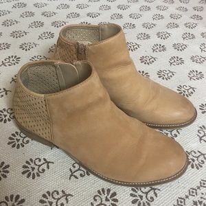 Steve Madden Beverly Brown/Tan Leather Ankle Boots